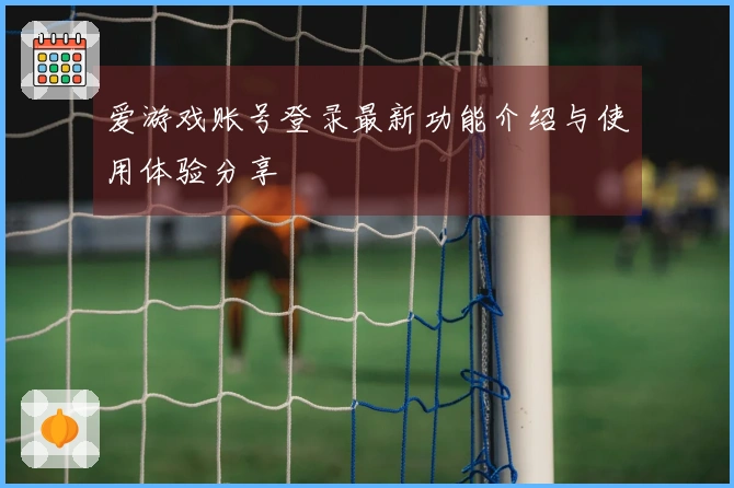 爱游戏账号登录最新功能介绍与使用体验分享